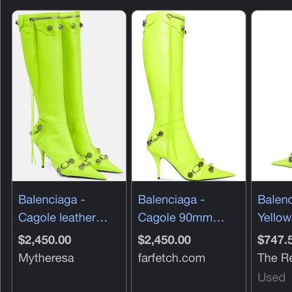 Balenciaga boots Cagole 99mm - Picture 9 of 9